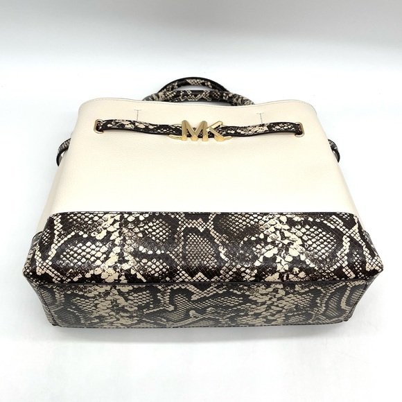 Michael Kors Reed Large Center Zip Satchel Crossbody Bag - Picture 5 of 10